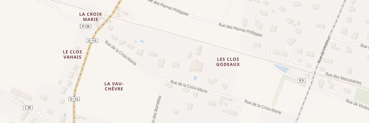 Plan du 18B Rue de la Croix Marie à Rivière