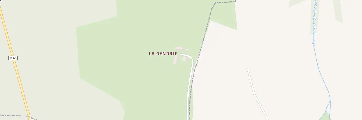 Plan du 148 La Gendrie à Marcilly-sur-Maulne