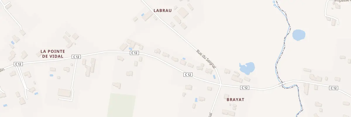 Plan du 104 Rue Jean Moulin à Pineuilh