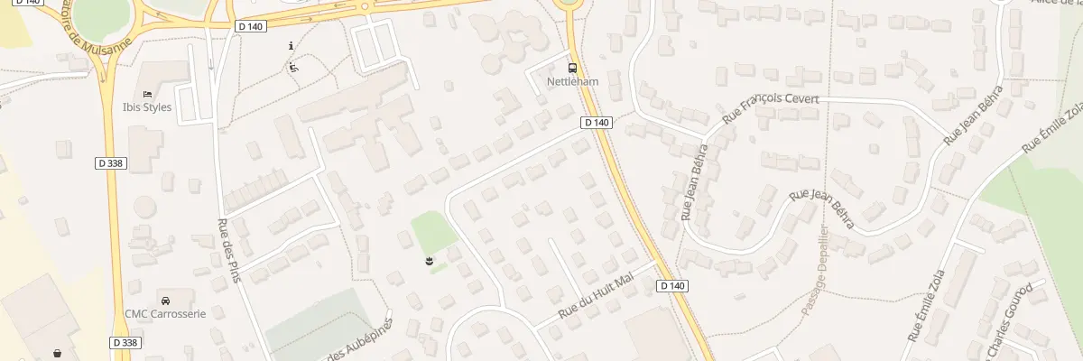 Plan du 18 Rue des Bleuets à Mulsanne