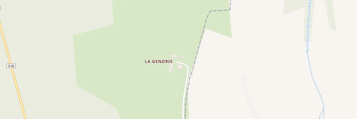 Plan du 147 La Gendrie à Marcilly-sur-Maulne