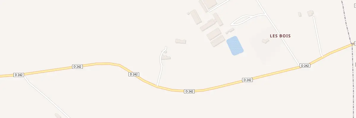 Plan du 3 Les Bois à Roiville