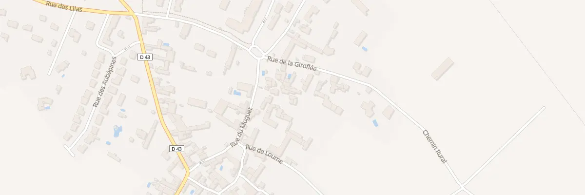 Plan du 13 Rue du Muguet à Neuville-de-Poitou