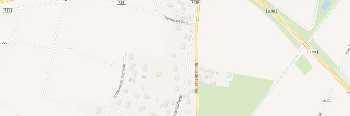 Plan du 38 Rue de Rochette à Chinon