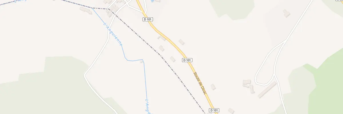 Plan du 5373 La Longee de la Fontenille à Dirac