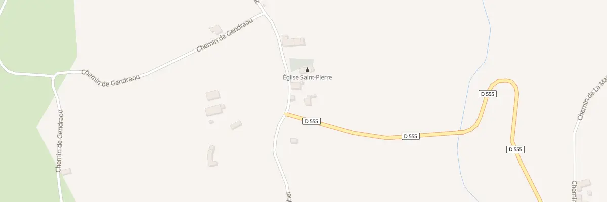 Plan du 3776 Rte des Deux Vallons à Aux-Aussat