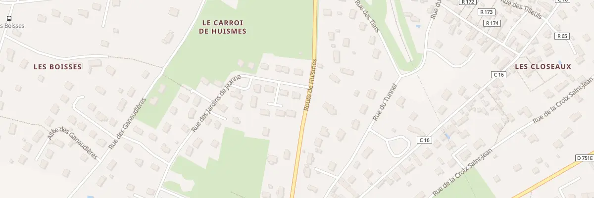 Plan du 2 Rue des Jardins de Jeanne à Chinon