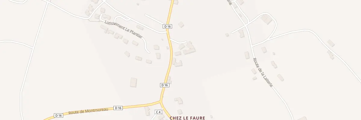 Plan du 22 Rue de la Fontaine à Ronsenac