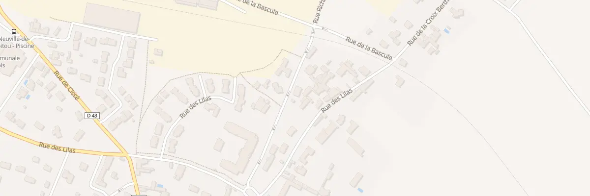 Plan du 27 Rue du Muguet à Neuville-de-Poitou
