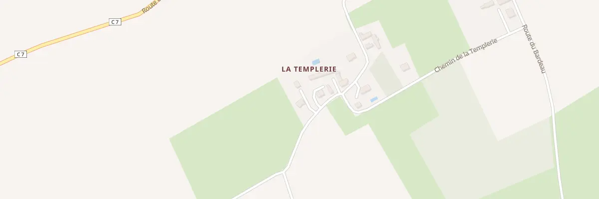 Plan du 13 Che de la Templerie à Channay-sur-Lathan