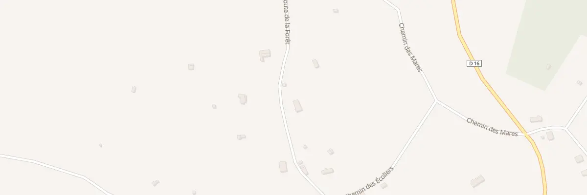 Plan du 428 Rte de la Forêt à Canapville