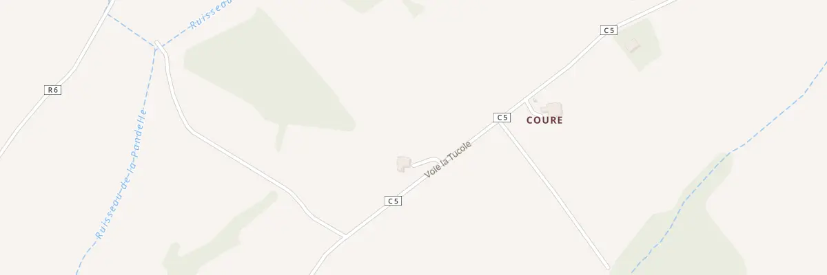 Plan du 5044 Las Pagueros du Coure à Saint-Christaud