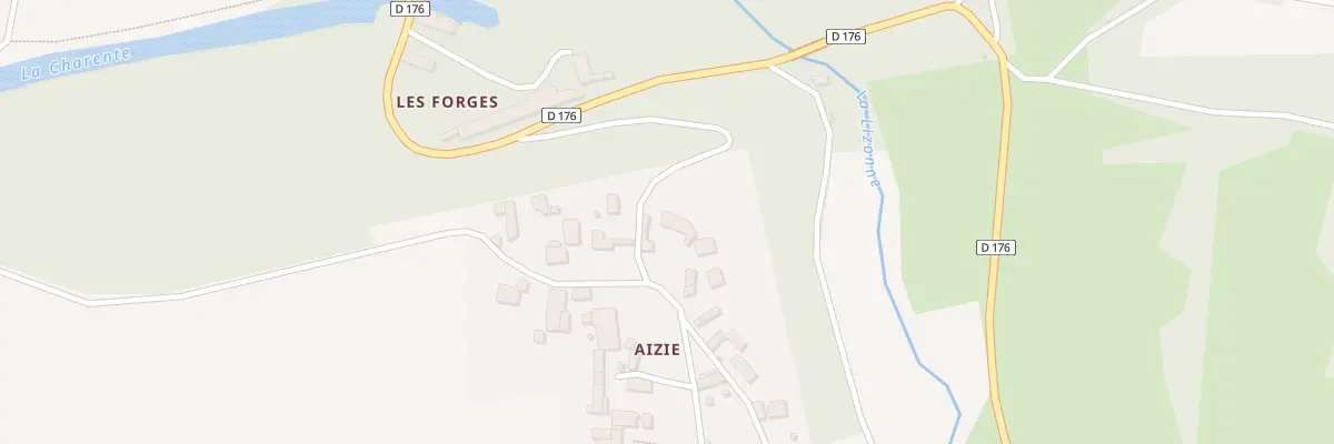 Plan du 1 Aizie à Taizé-Aizie