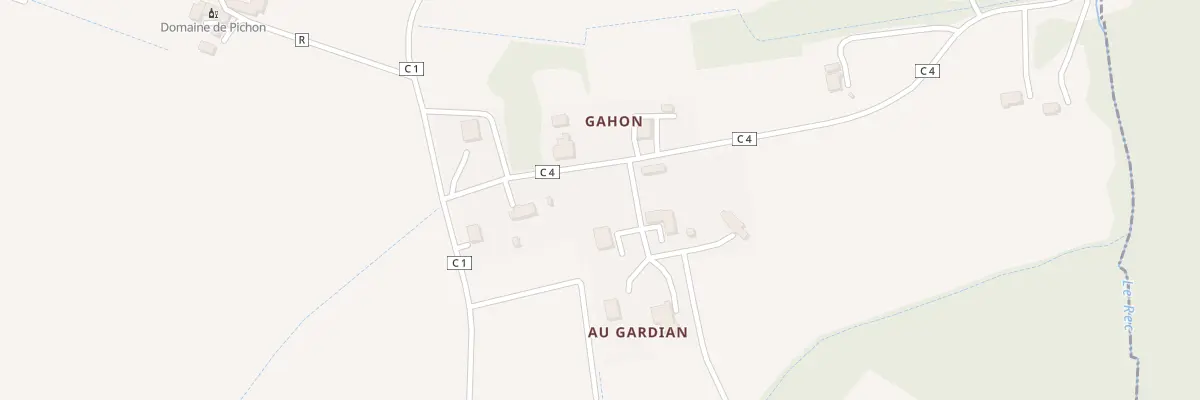 Plan du 5001 Au Gardian à Saint-Léon