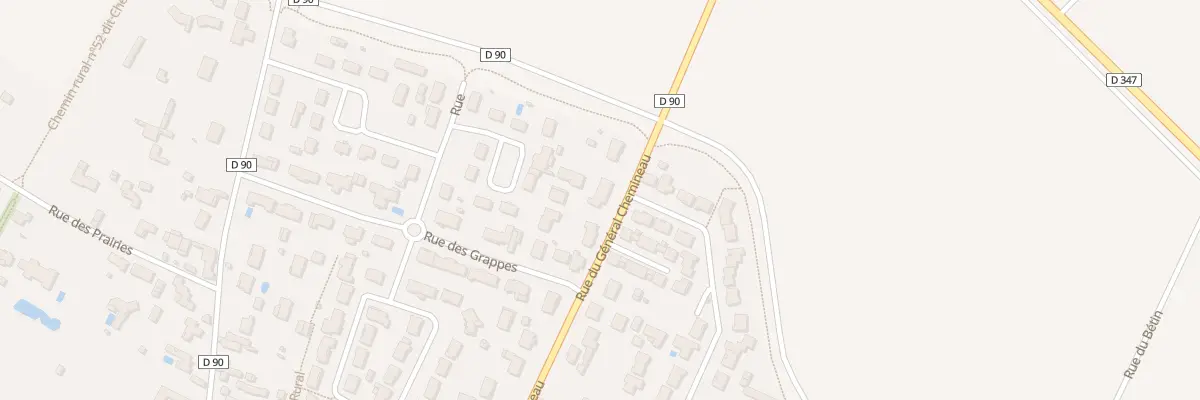 Plan du 50 Rue du Gen Chemineau à Neuville-de-Poitou