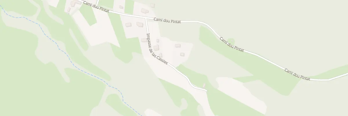 Plan du 9 Imp de Las Cassies à Aubarède