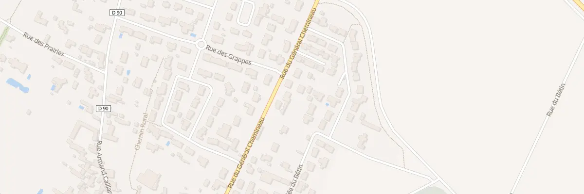Plan du 71 Rue du Gen Chemineau à Neuville-de-Poitou