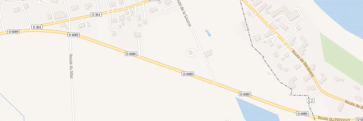 Plan du 301 Benevent à Saint-Martial-d’Artenset