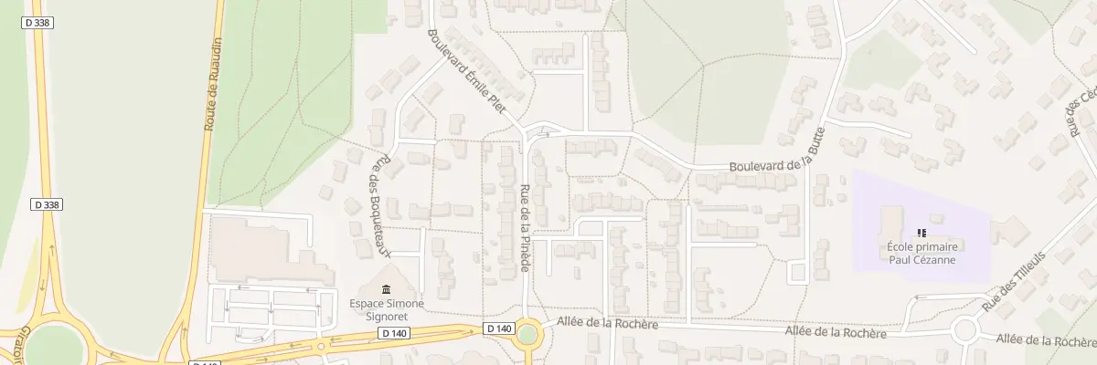 Plan du 6 Rue de la Pinède à Mulsanne