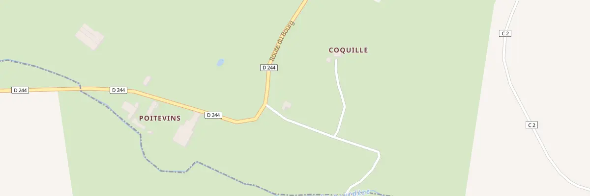 Plan de Coquille à Saint-Astier