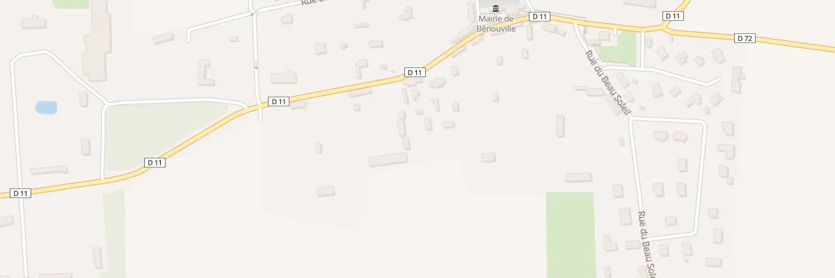 Plan du 5074 Le Bourg à Bénouville