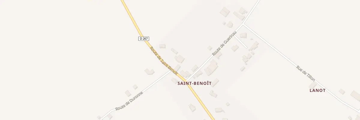Plan du 184 Saint Benoit à Birac-sur-Trec