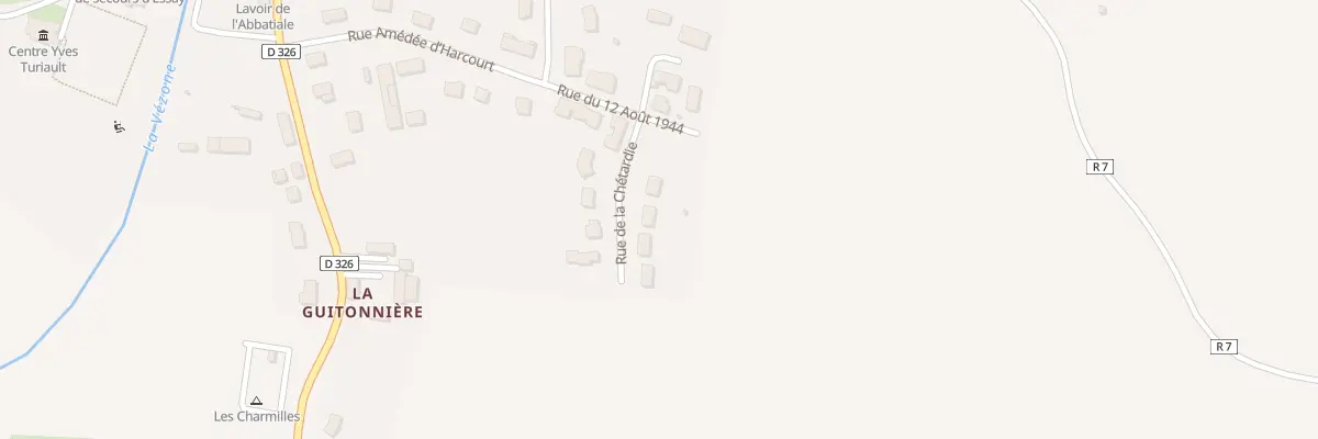 Plan du 3 Rue de la Chétardie à Essay