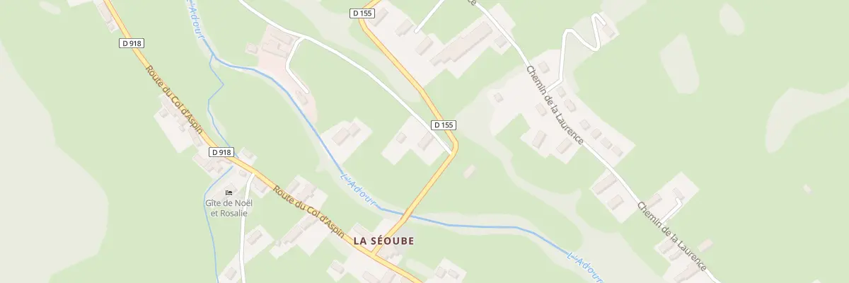 Plan du 810 Che des Arriberes à Campan