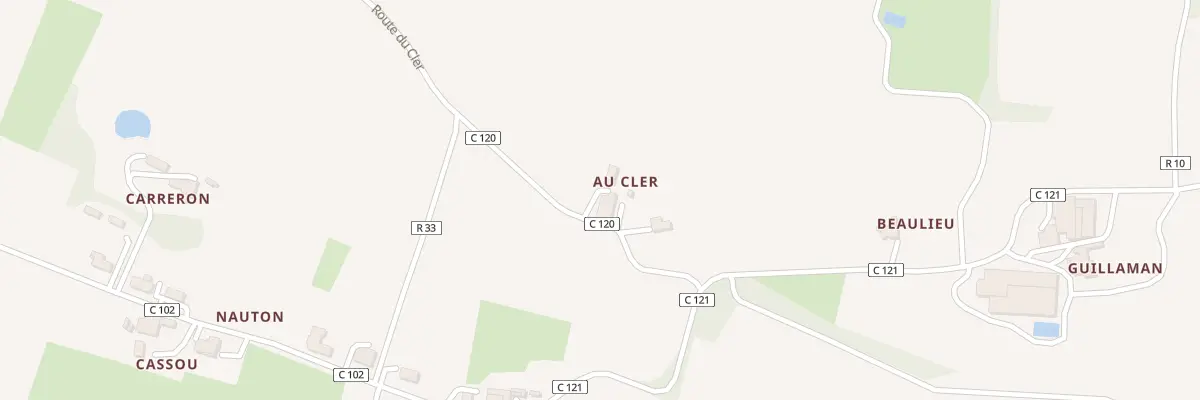 Plan du 5476 Au Cler à Maupas