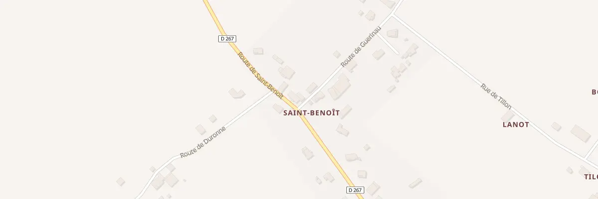 Plan du 1 Rte de Guerinau à Birac-sur-Trec