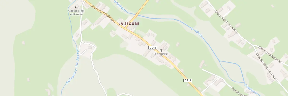 Plan du 3690 Rte du Col d’Aspin à Campan