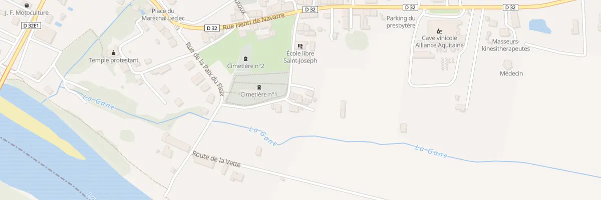 Plan du 19 Imp Bertrand de Goth au Fleix