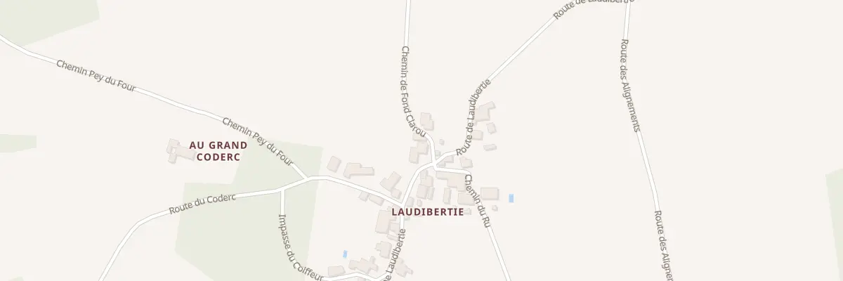 Plan du 117C Laudibertie à Saint Privat en Périgord