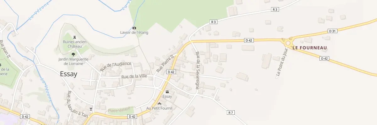 Plan du 12 Rue Baron Desgenettes à Essay