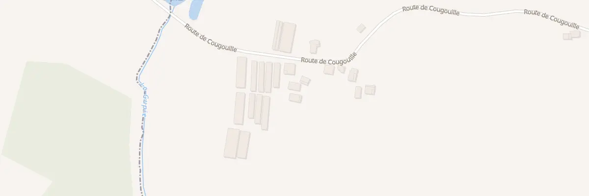 Plan du 18 Cougouille à Cambes