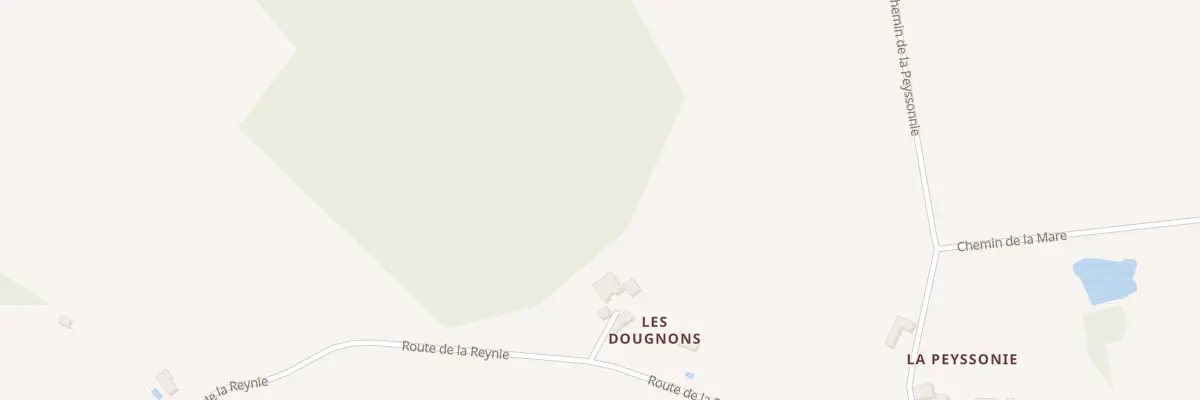 Plan du 1051 Rte de la Reynie à Saint Privat en Périgord