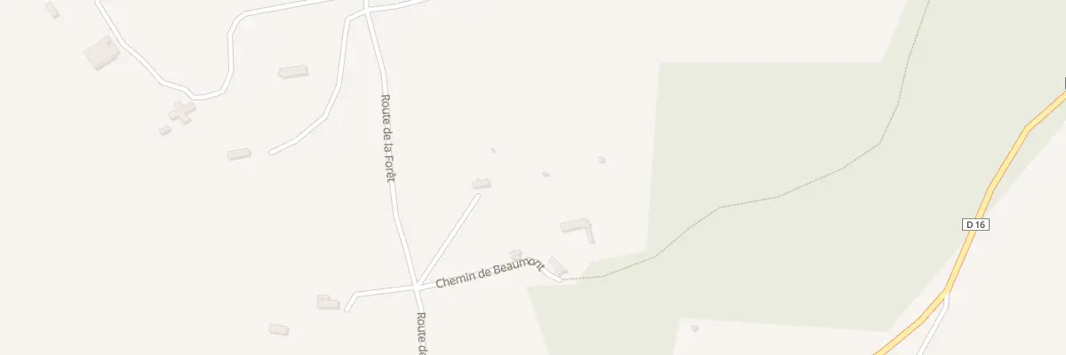 Plan du 9342 Rte de la Forêt à Canapville