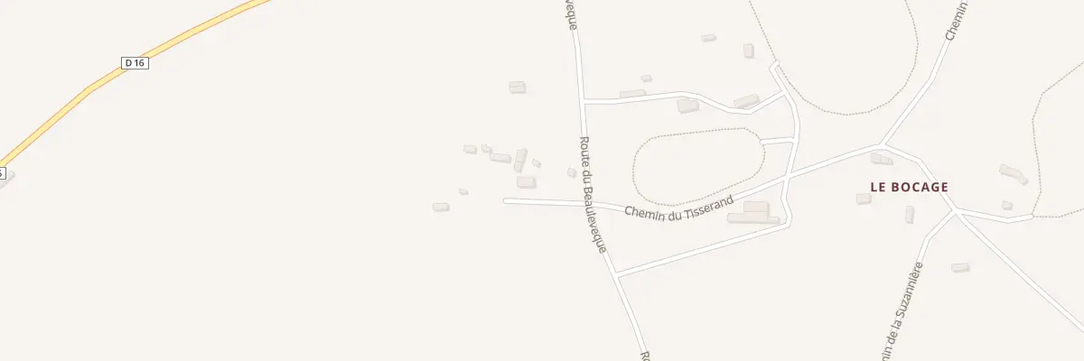 Plan du 9042 Che du Bocage à Canapville