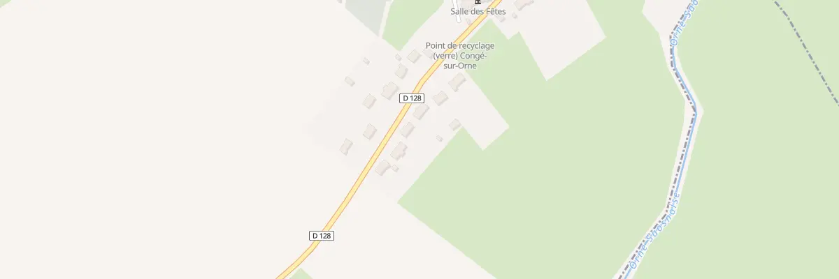 Plan du 30 Rue des Rosiers à Congé-sur-Orne