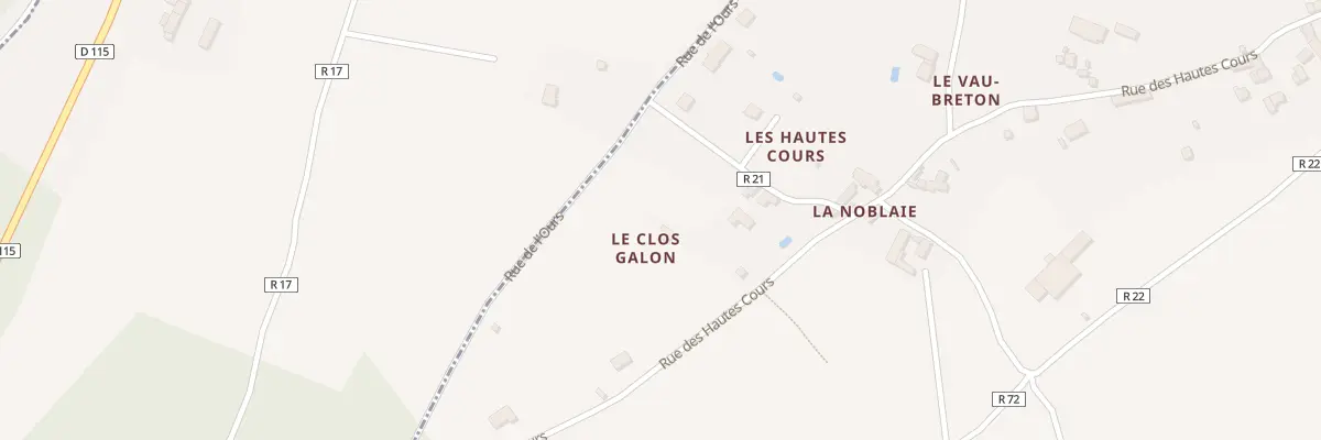 Plan du 8 Le Clos Galon à Rivière