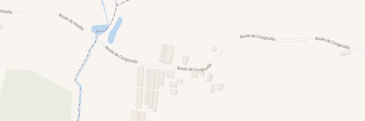 Plan de Cougouille à Cambes