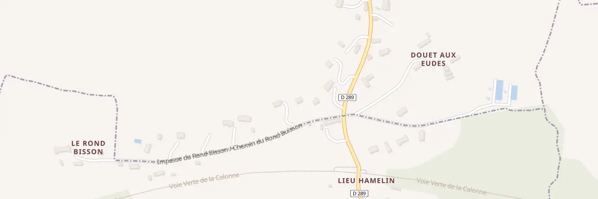 Plan du 58 Chem du Rond Buisson à Vieux-Bourg