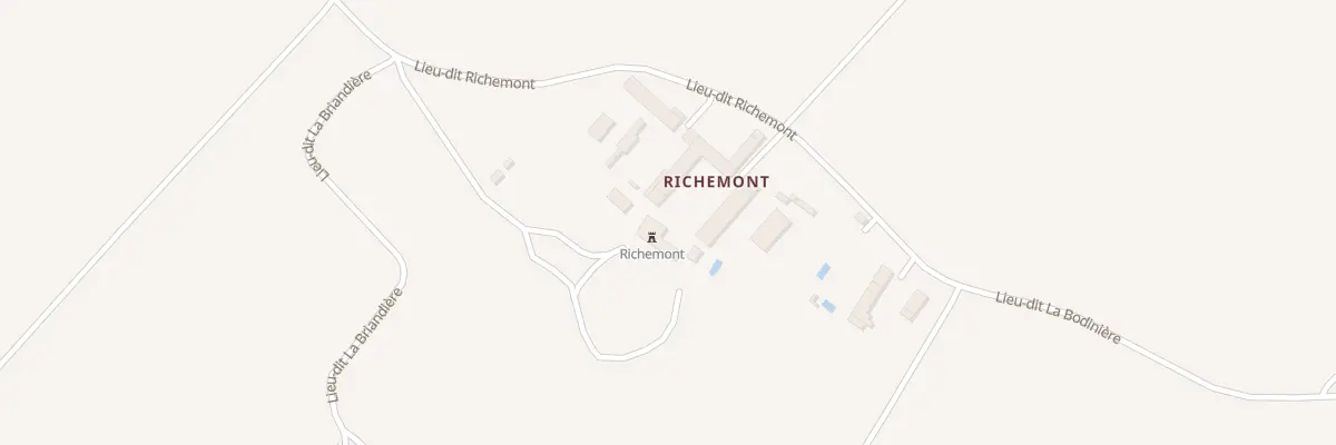 Plan du 5171F Richemont à Prinçay