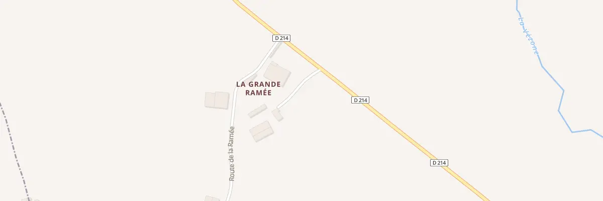 Plan du 1 Imp de la Grande Ramée à Boitron