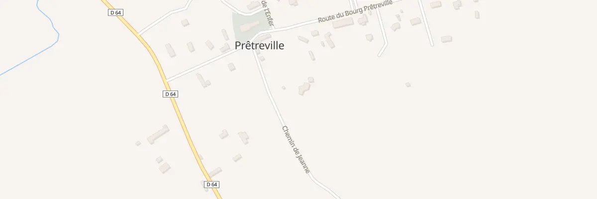 Plan du 4 Che de Jeanne à Prêtreville