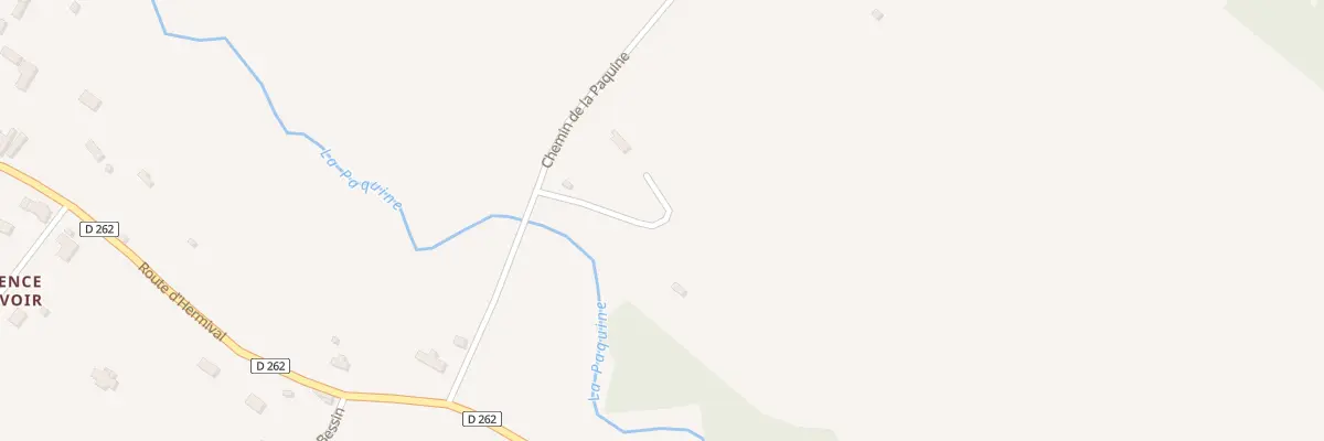 Plan du 162 Che de la Paquine à Rocques
