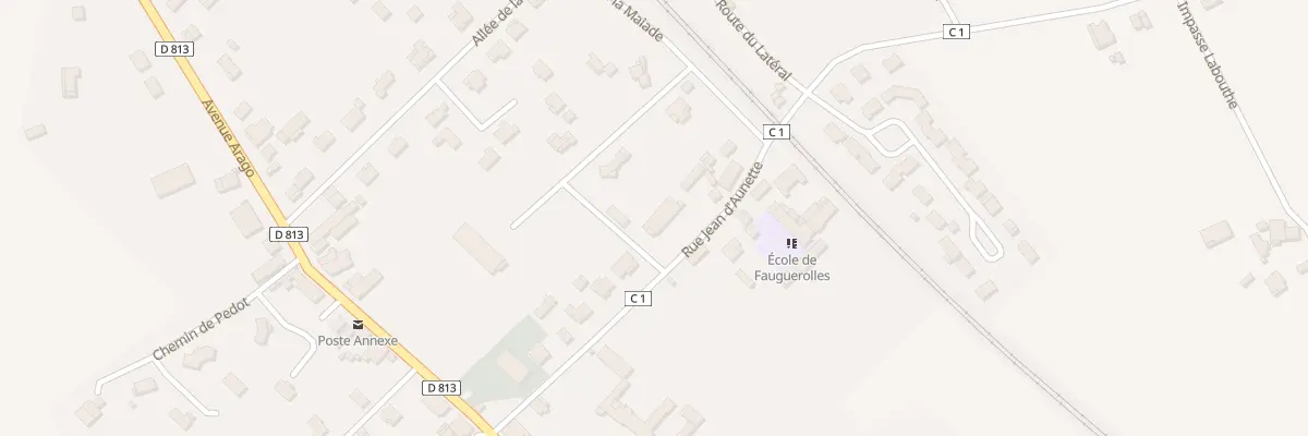 Plan du 14 Rue Jean d’Aunette à Fauguerolles