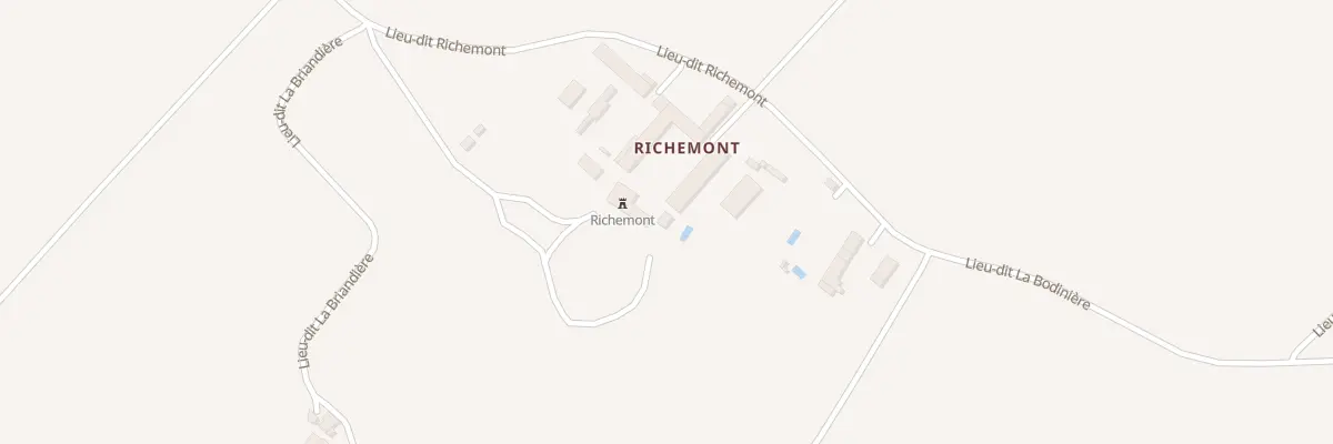 Plan du 5172F Richemont à Prinçay
