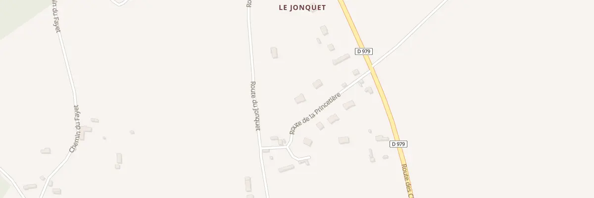 Plan du 120 Rte de la Princetière à Ticheville