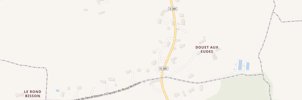 Plan du 332 Rte du Pont Enault à Vieux-Bourg